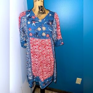Coldwater creek dress petite med nwt western style